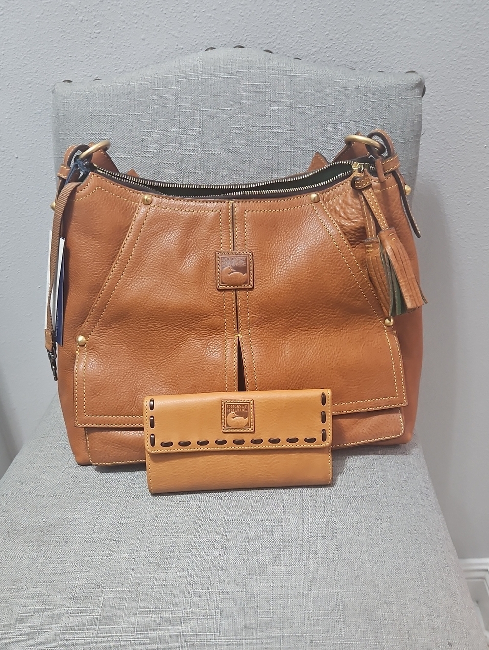Doonney & Bourke Kingston Hobo And Wallet - Picture 11 of 17